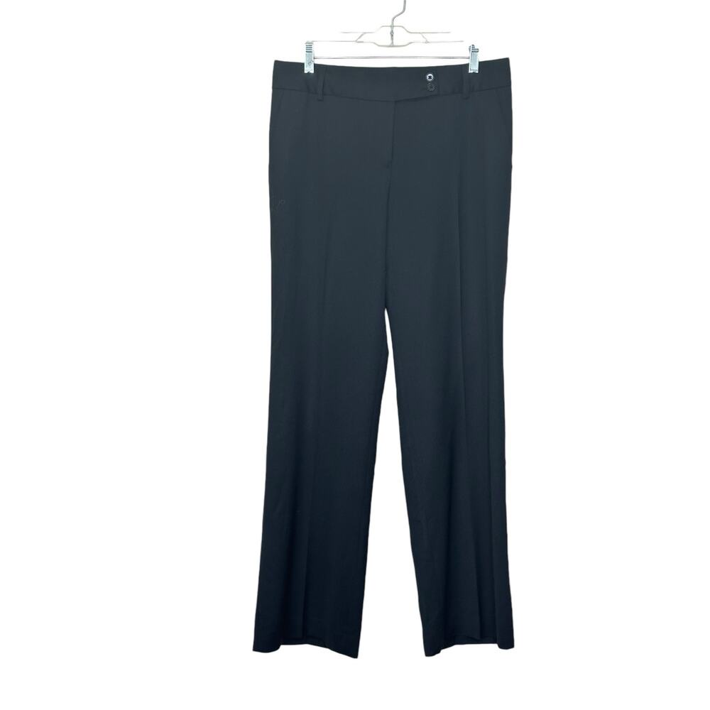 Talbots Signature black wide legs dress pants size 6